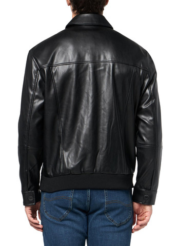 Черная демисезонная куртка Guess