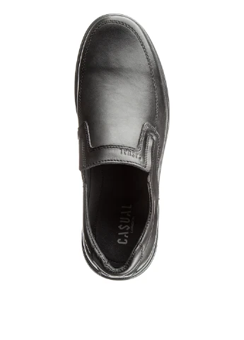Черные кэжуал туфли Casual на резинке