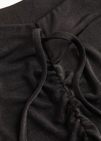 Черная кэжуал однотонная юбка H&M