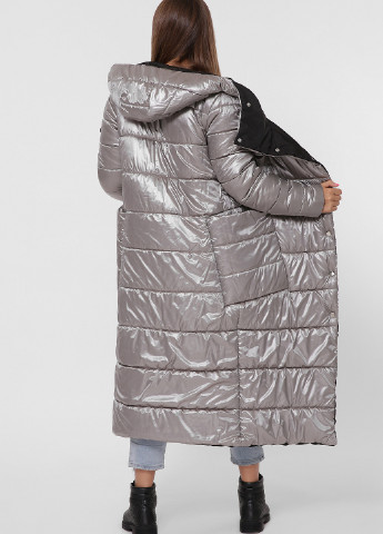 Серебряная зимняя куртка X-Woyz
