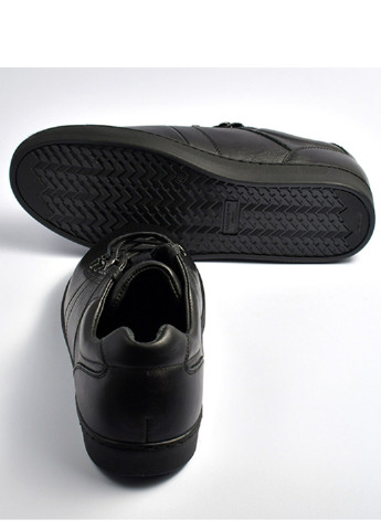Черные туфли мужские Faber на шнурках