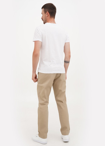 Бежевые кэжуал демисезонные прямые брюки J.Crew