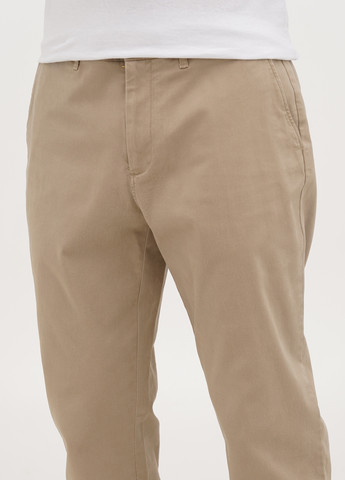 Бежевые кэжуал демисезонные прямые брюки J.Crew