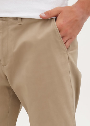 Бежевые кэжуал демисезонные прямые брюки J.Crew