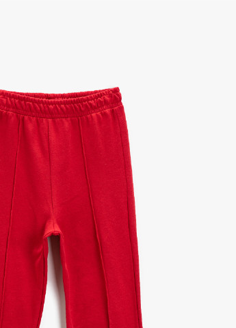 Красные спортивные демисезонные джоггеры брюки KOTON