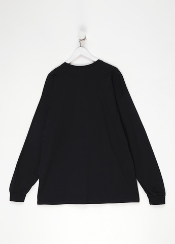 Черный демисезонный спортивный, кэжуал лонгслив Gildan с надписями