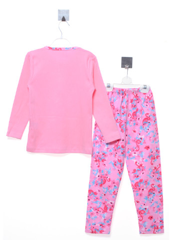 Розовая всесезон пижама (свитшот, брюки) Vitmo