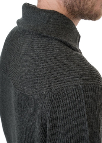 Сірий зимовий светр Emporio Armani