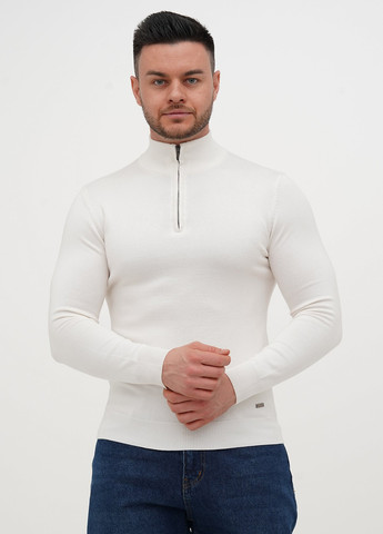 Білий демісезонний светр Trend Collection