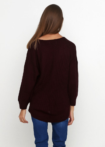 Бордовий демісезонний пуловер пуловер CHD