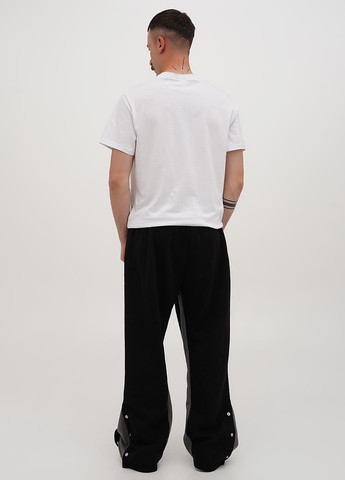 Черные спортивные, кэжуал демисезонные прямые брюки Boohoo