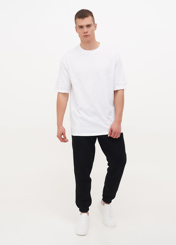 Белая демисезонная мужская футболка оверсайз KASTA design