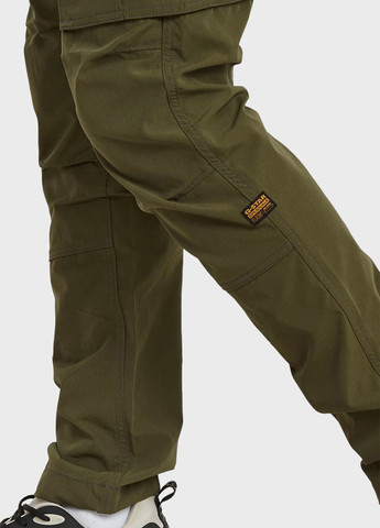 Хаки кэжуал демисезонные карго брюки G-Star Raw