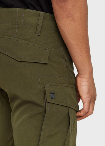Хаки кэжуал демисезонные карго брюки G-Star Raw