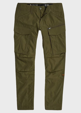 Хаки кэжуал демисезонные карго брюки G-Star Raw