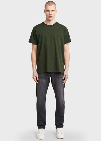 Хаки (оливковая) футболка G-Star Raw