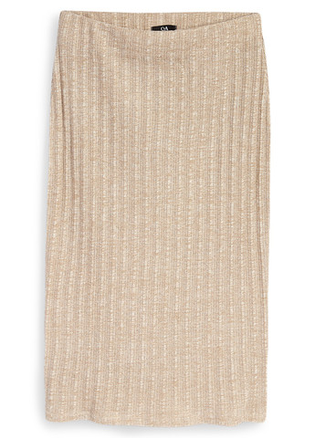 Бежевая кэжуал меланж юбка C&A