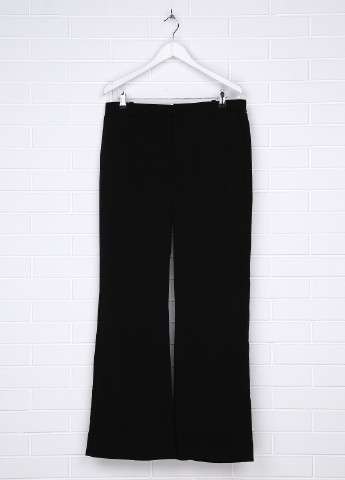 Черные кэжуал демисезонные прямые брюки Merona