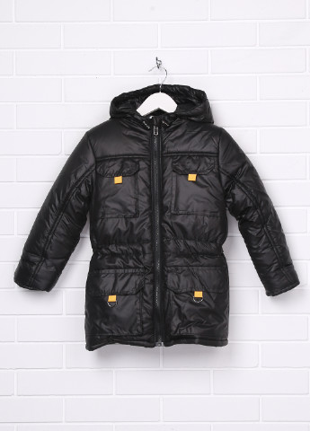 Черная зимняя куртка Одягайко