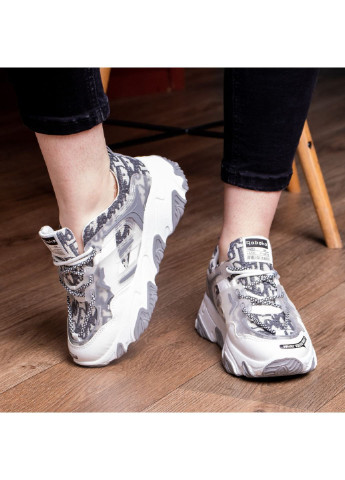 Сірі осінні кросівки жіночі rat 2468 39 24 см сірий Fashion
