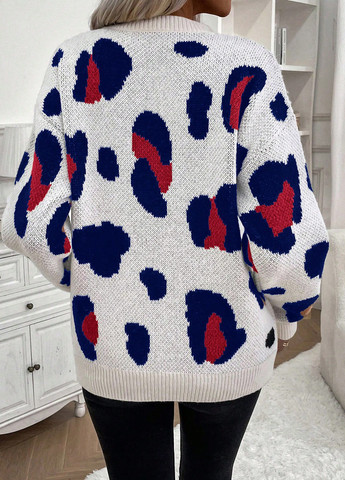 Молочный демисезонный джемпер джемпер SHEIN