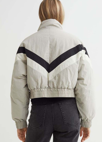 Серая демисезонная куртка H&M