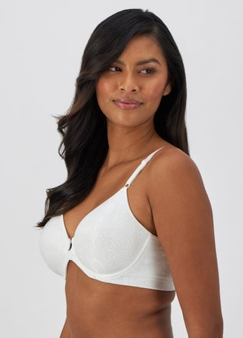 Белый бралетт бюстгальтер Bali с косточками полиэстер