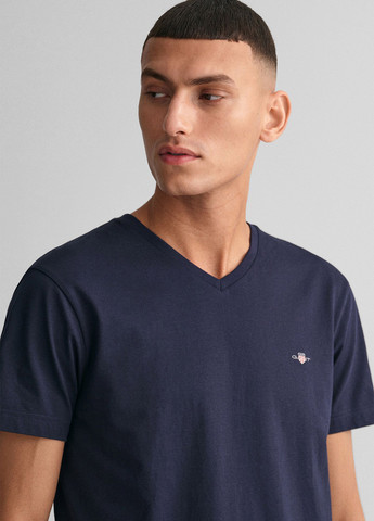 Индиго футболка Gant