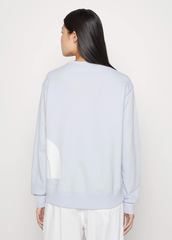 Светло-голубой свитшот The North Face логотип без декора (327234436)