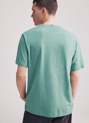 Темно-зеленая футболка Springfield