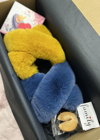 Сине-желтые тапочки Family Story