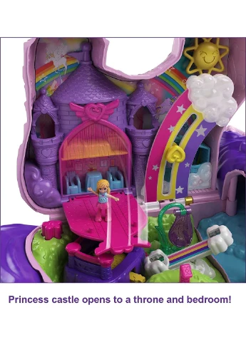 Ігровий набір Поллі Покет Polly Pocket Unicorn Кишеньковий Світ Єдиноріг Сюрприз (GKL24) Mattel (256140191)