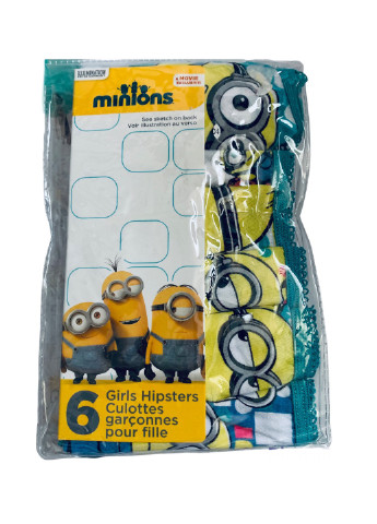 Комплект трусиков 6 шт ILLUMINATION minions (255920630)