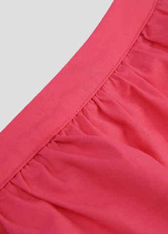 Рожева кежуал сукня кльош, з відкритою спиною SHEIN однотонна