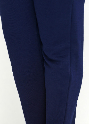 Синие кэжуал демисезонные прямые брюки BRANDTEX CLASSIC