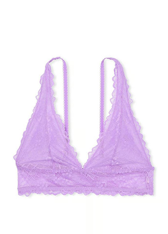 Бузковий тріенджел бюстгальтер Victoria's Secret без кісточок поліамід, еластан