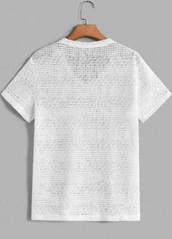 Біла футболка SHEIN