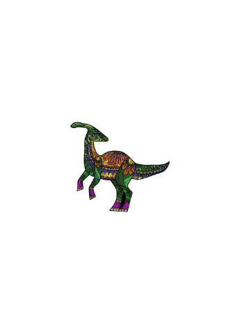 Пазл Динозавр Гадрозавр А5 Puzzlean (253857306)