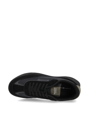 Черные демисезонные кроссовки Tommy Hilfiger RETRO RUNNER SEASONAL