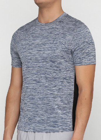 Серо-синяя футболка с коротким рукавом Workout