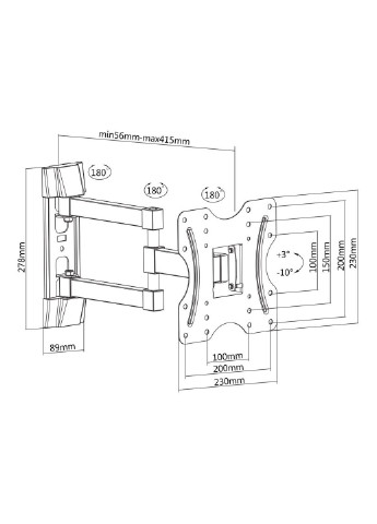 Кронштейн 19-42PIVOT200A (250515) Satelit (253442622)