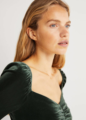 Зеленое кэжуал платье футляр Boden однотонное