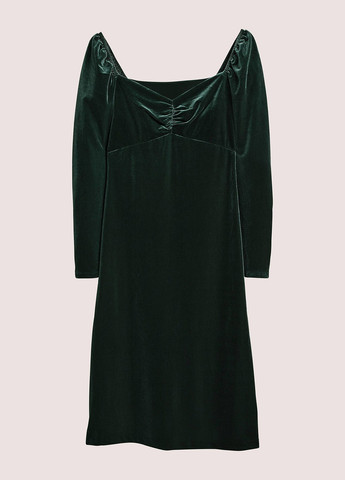 Зеленое кэжуал платье футляр Boden однотонное