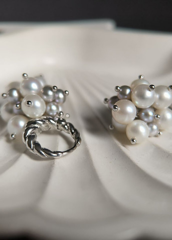 Серьги Silver Flame (350941343)