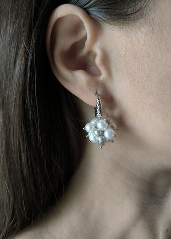 Серьги Silver Flame (350941343)