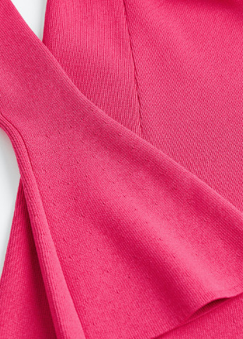 Рожева ділова сукня H&M однотонна