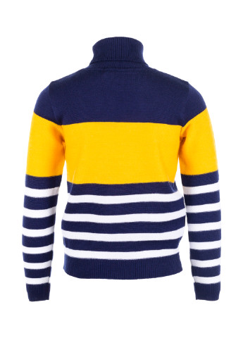 Сине-желтый демисезонный свитер Flash