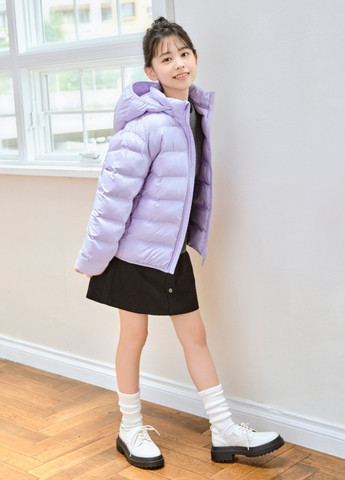 Сиреневая демисезонная куртка Uniqlo