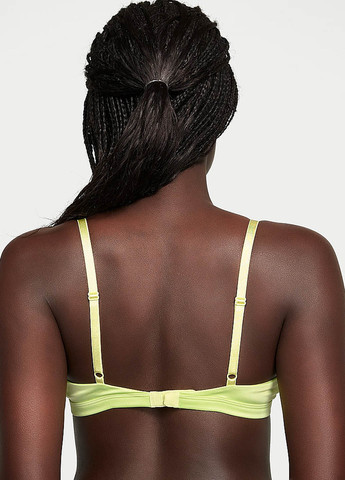 Лаймовый демисезонный комплект (лиф, трусики) Victoria's Secret