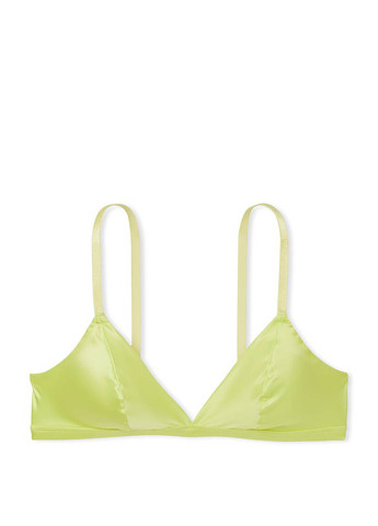 Лаймовый демисезонный комплект (лиф, трусики) Victoria's Secret
